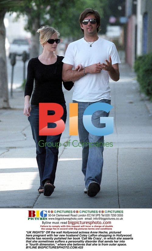 Anne Heche pregnant with Coley Laffon