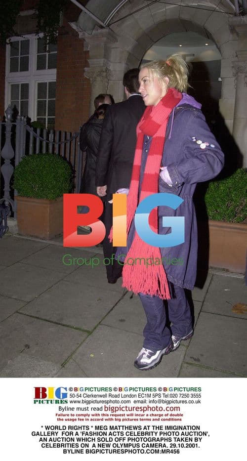 Meg Matthews at Fashion Acts Celebrity Photo Auction