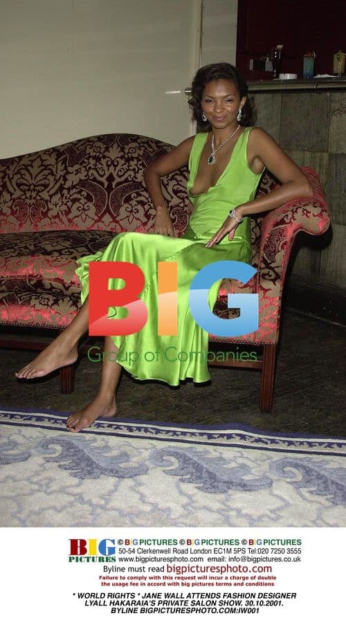 Jane Wall at Lyall Hakaraia's Fashion Show