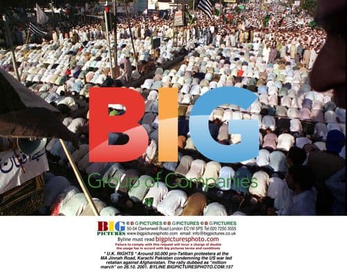 Pro-Taliban protest in Karachi, Pakistan