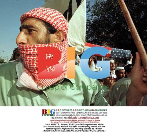 Pro-Taliban Protest in Karachi, Pakistan