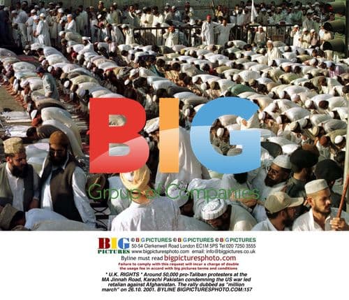 Pro-Taliban Protest in Karachi, Pakistan