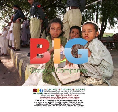 Pro-Taliban rally in Karachi, Pakistan