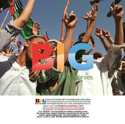 Pro-Taliban Protest in Karachi, Pakistan