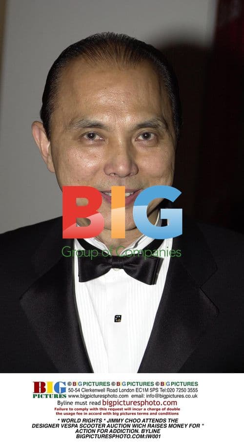 Jimmy Choo Attends Designer Vespa Scooter Auction