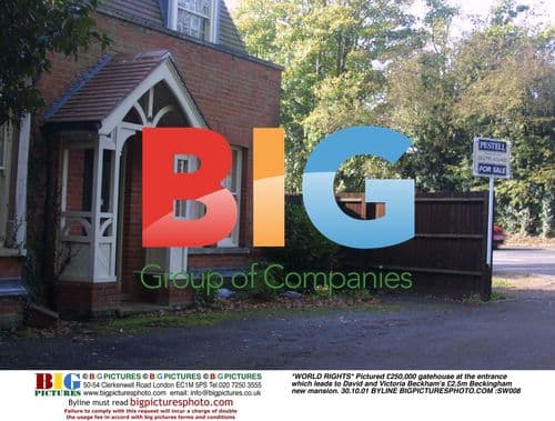 Beckham's £2.5m Beckingham Mansion Gatehouse