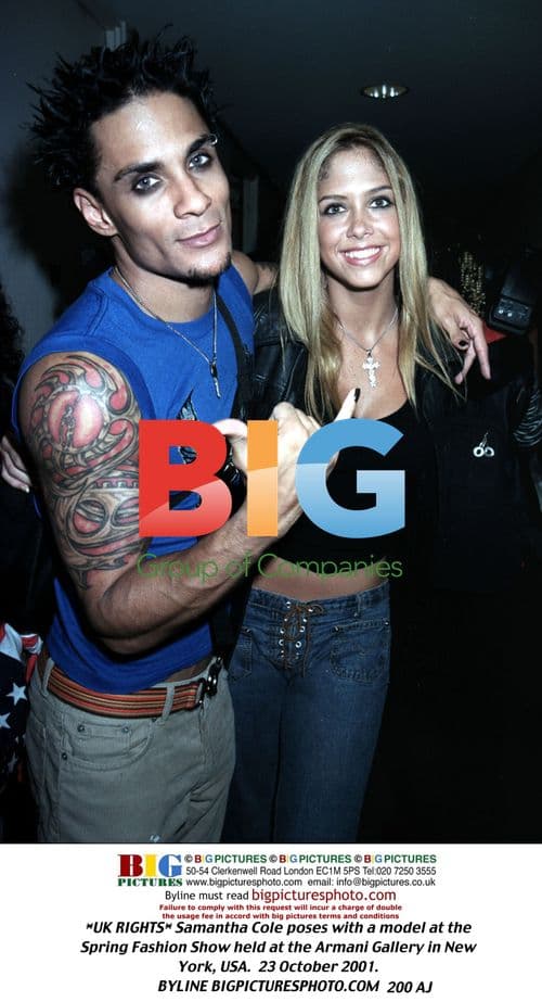 Samantha Cole at Armani Gallery Fashion Show