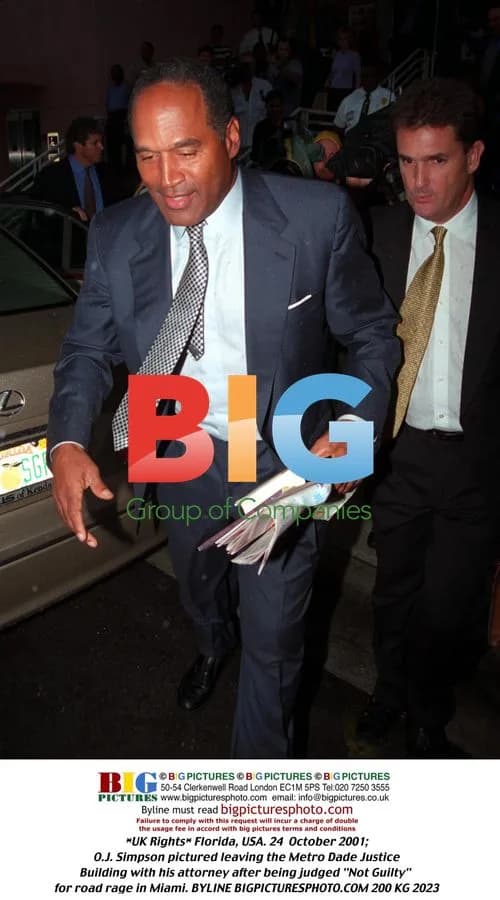 O.J. Simpson leaves courthouse after acquittal