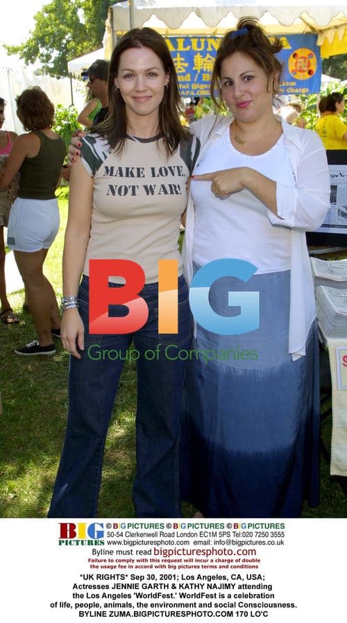 Actresses Jennie Garth & Kathy Najimy at WorldFest