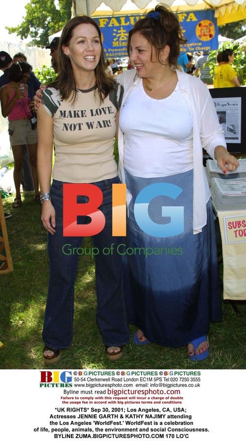 Jennie Garth & Kathy Najimy at WorldFest