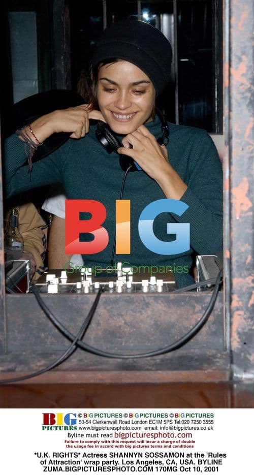 Shannyn Sossamon at 'Rules of Attraction' Wrap Party