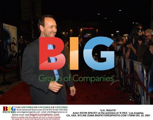 Kevin Spacey at 'K-PAX' Premiere