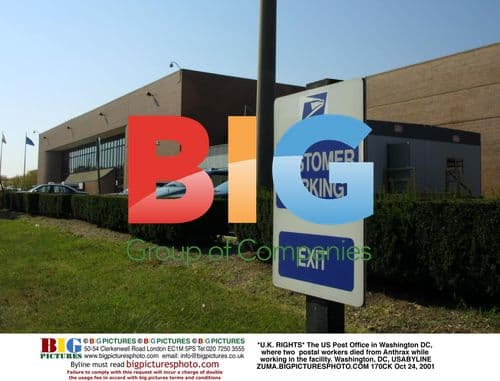 U.S. Post Office in DC after Anthrax deaths