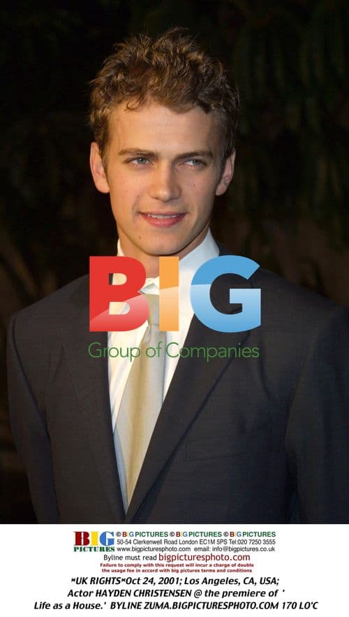 Hayden Christensen at 'Life as a House' Premiere