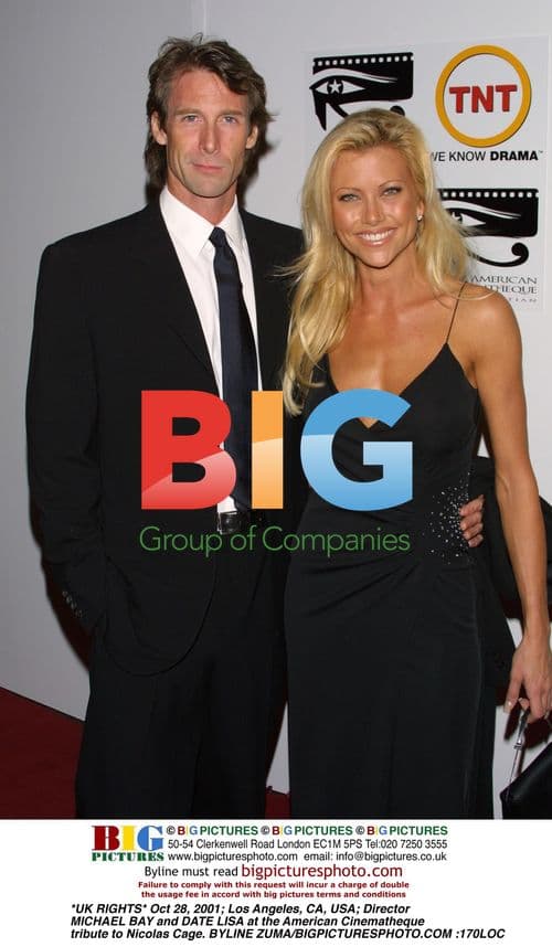 Michael Bay and Date Lisa at Nicolas Cage Tribute