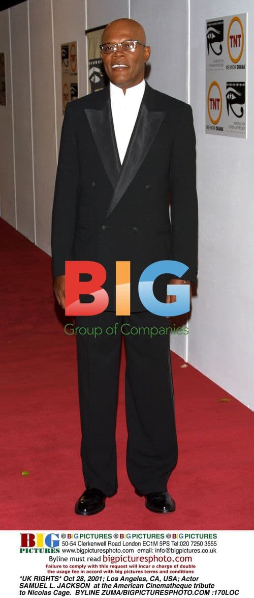 Samuel L. Jackson at Nicolas Cage Tribute