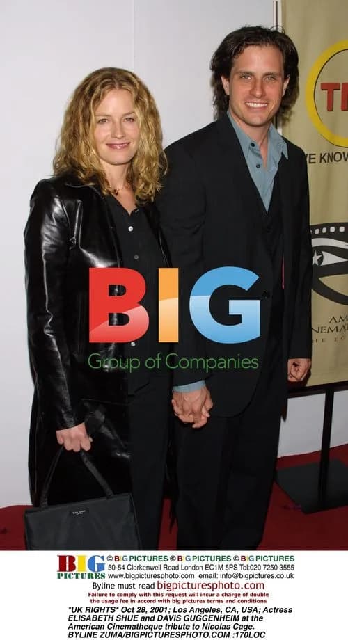 Elisabeth Shue and Davis Guggenheim at Nicolas Cage tribute