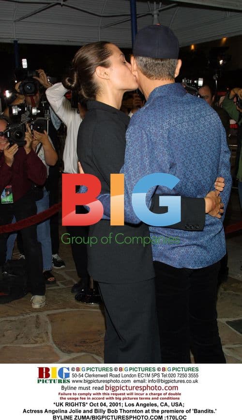 Angelina Jolie and Billy Bob Thornton at 'Bandits' Premiere