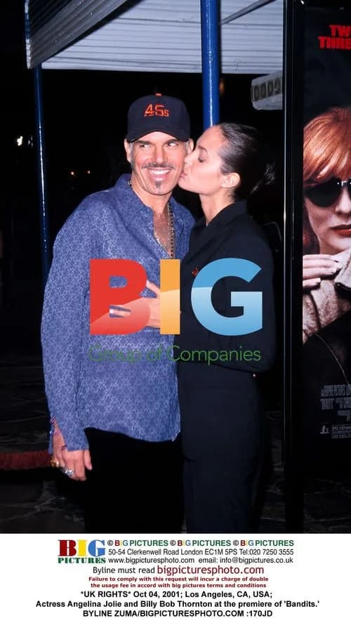 Angelina Jolie and Billy Bob Thornton at 'Bandits' Premiere