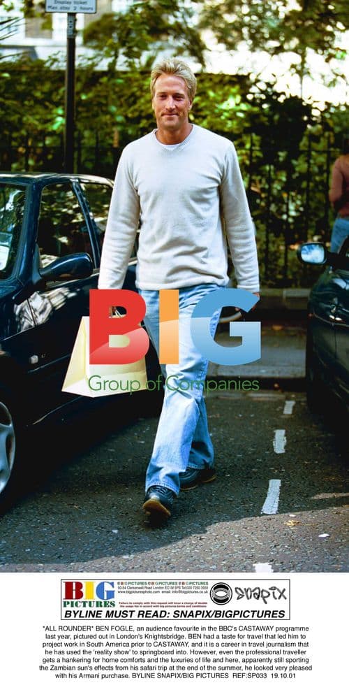 Ben Fogle Spotted Shopping in Knightsbridge