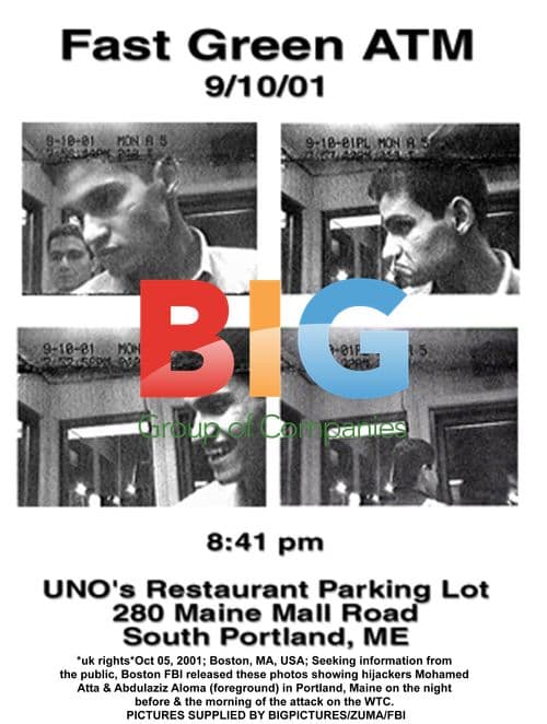 FBI Photos of 9/11 Hijackers