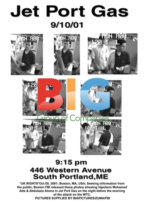 FBI Photos of 9/11 Hijackers
