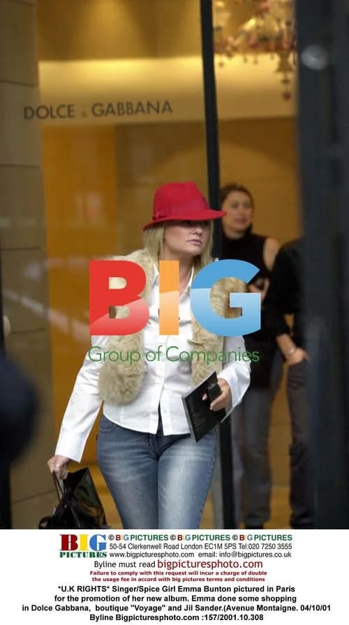 Emma Bunton Promotes New Album in Paris