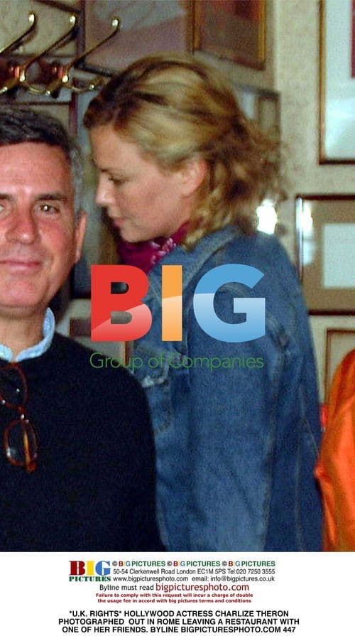 Charlize Theron photographed in Rome