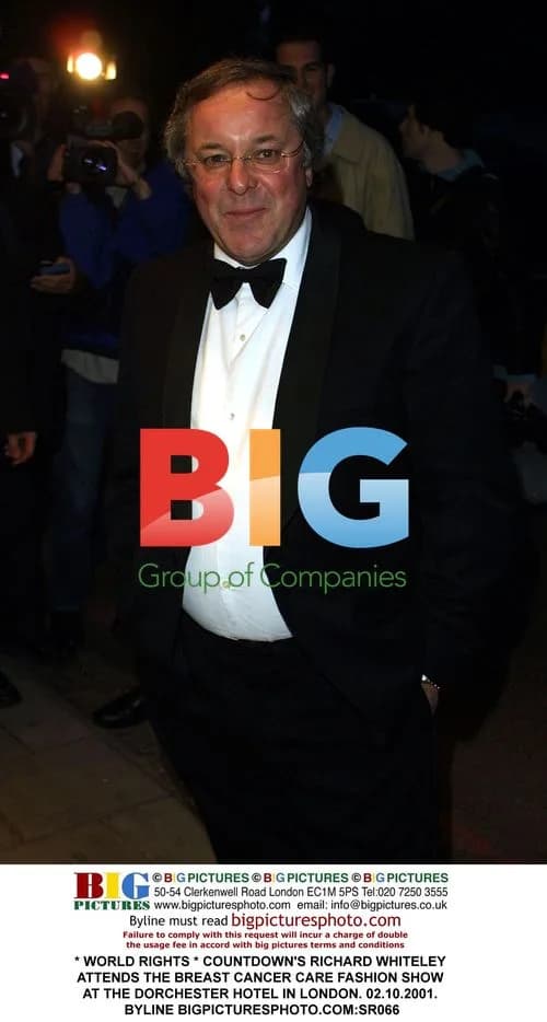 Richard Whiteley at Breast Cancer Care Fashion Show