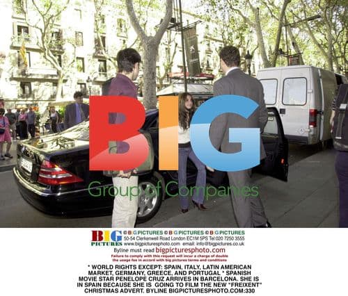 Penelope Cruz Arrives in Barcelona