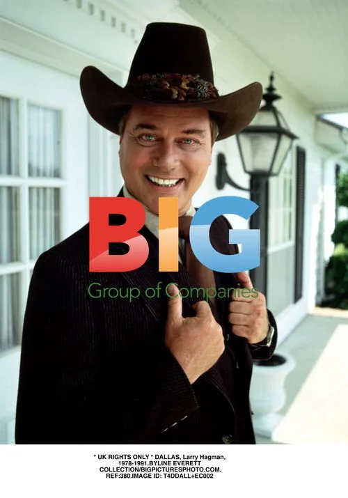 Larry Hagman as JR Ewing in DALLAS