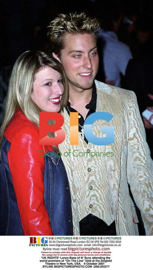 Lance Bass at 'On The Line' premiere