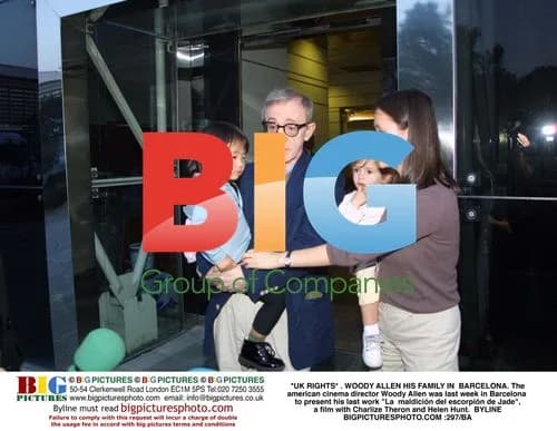 Woody Allen and Family in Barcelona