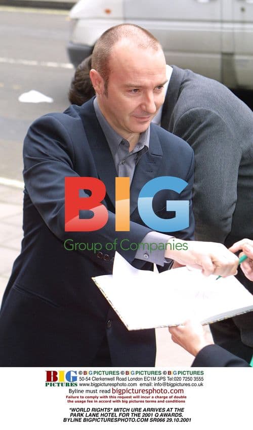 Mitch Ure at the 2001 Q Awards