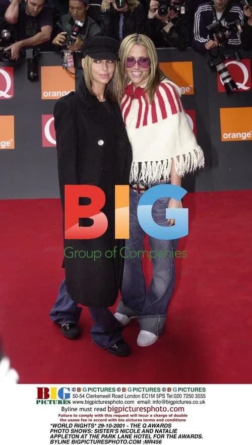 The Q Awards: Nicole and Natalie Appleton