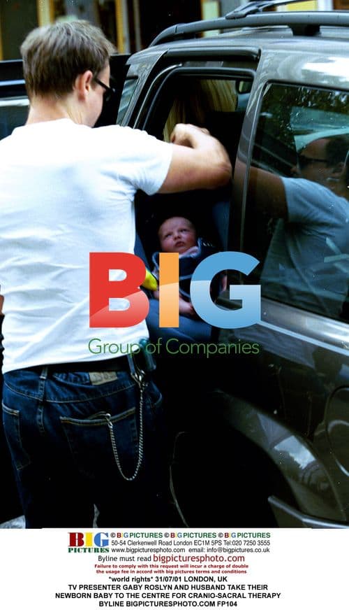 Gaby Roslyn and Husband Take Newborn to Cranio-Sacral Therapy