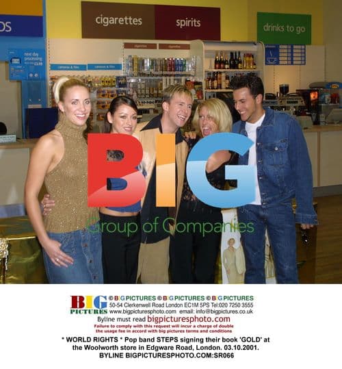 STEPS signing 'GOLD' book in London