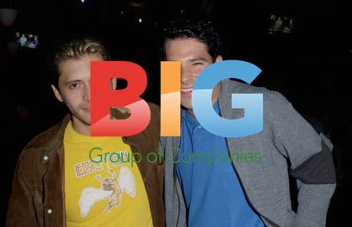 Clifton Collins and Joel Michaely at 'Rules of Attraction' wrap party