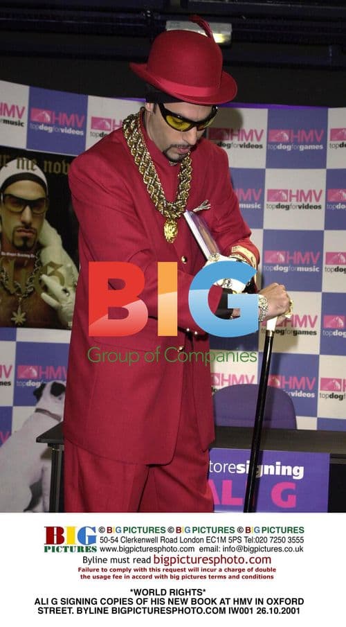 ALI G Signing New Book at HMV