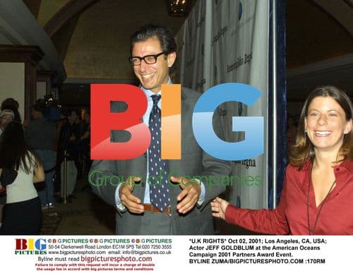 Jeff Goldblum at American Oceans Campaign event