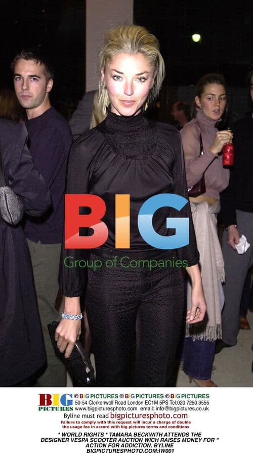 Tamara Beckwith at Vespa Auction for Addiction