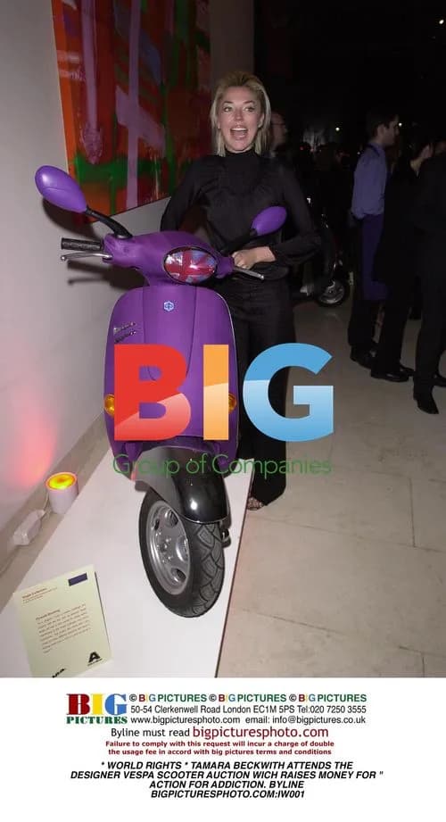 Tamara Beckwith Attends Vespa Charity Auction