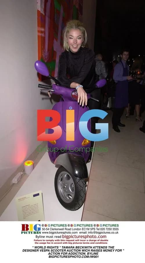 Tamara Beckwith at Vespa Charity Auction