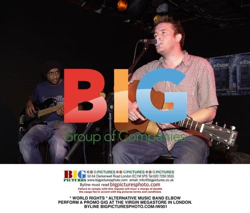 Elbow Perform Promo Gig at Virgin Megastore