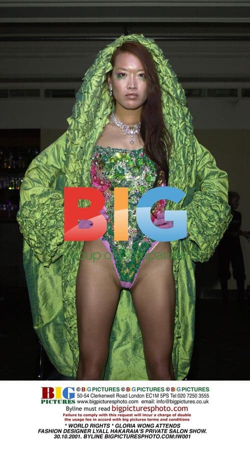 Gloria Wong at Fashion Designer's Salon Show