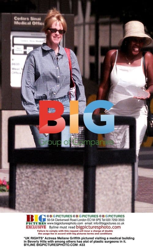 Melanie Griffith visits medical building in Beverly Hills