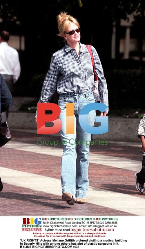 Melanie Griffith visits medical building in Beverly Hills