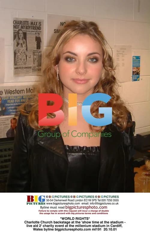 Charlotte Church at 'Live Aid 2' in Cardiff