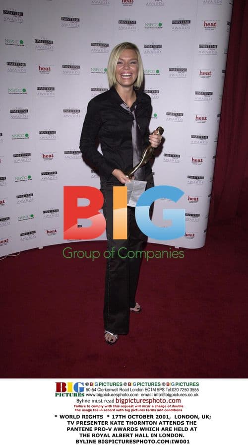 Kate Thornton attends Pantene Pro-V Awards