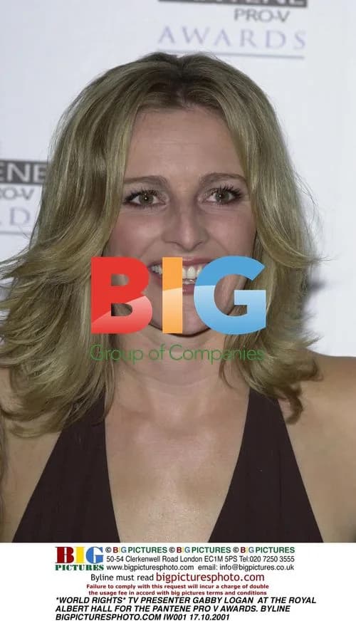 Gabby Logan at Pantene Pro V Awards